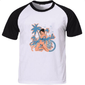 Camiseta Raglan Hot Sands
