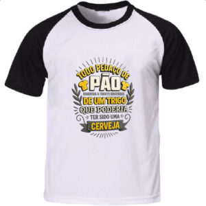Camiseta Raglan Todo pedaco de pao