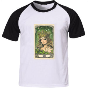 Camiseta Raglan Carta Taro Signo Leao