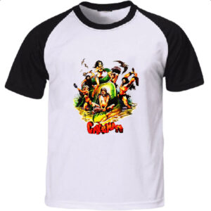 Camiseta Raglan Nostalgia Caveman