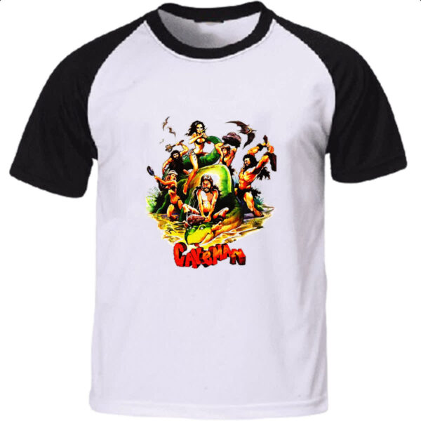 Camiseta Raglan Nostalgia Caveman