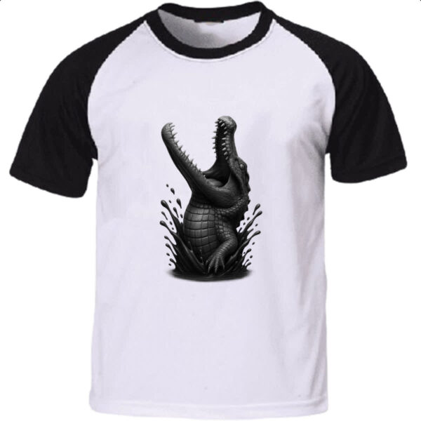 Camiseta Raglan Pulo do Jacare
