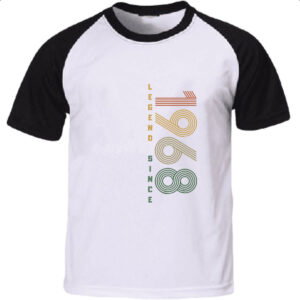 Camiseta Raglan Legend Since 1968