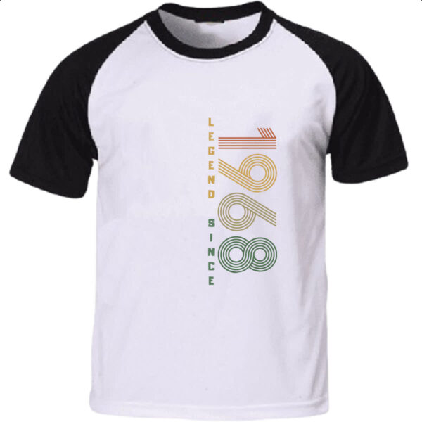 Camiseta Raglan Legend Since 1968