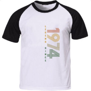 Camiseta Raglan Legend Since 1974