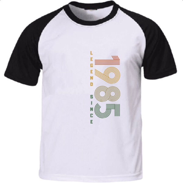 Camiseta Raglan Legend Since 1985