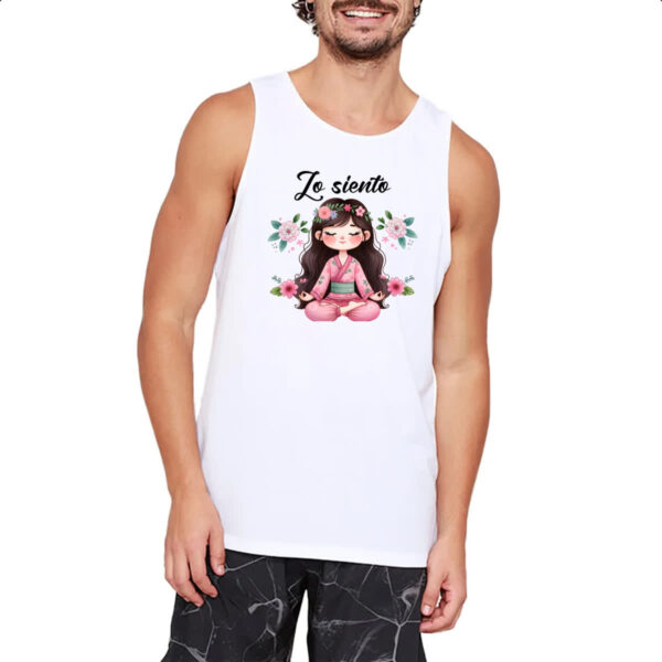 Camiseta Regata Yoga Girl Lo Siento - Imagem 2
