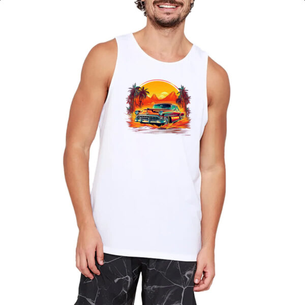 Camiseta Regata Vintage Carro Classico 07 - Imagem 2