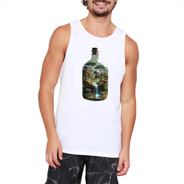 Camiseta Regata Oasis Africano na Garrafa - Imagem 2