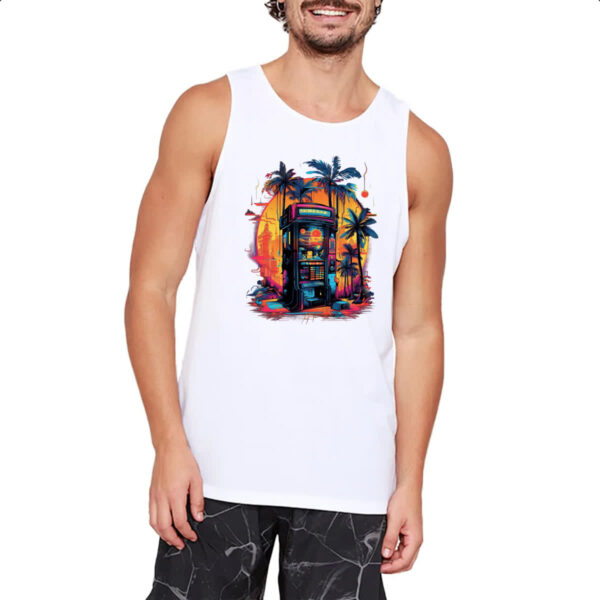 Camiseta Regata Vintage Jukeboxes - Imagem 2