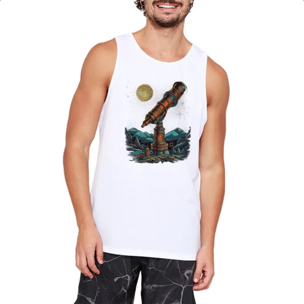 Camiseta Regata Vintage Telescopio - Imagem 2