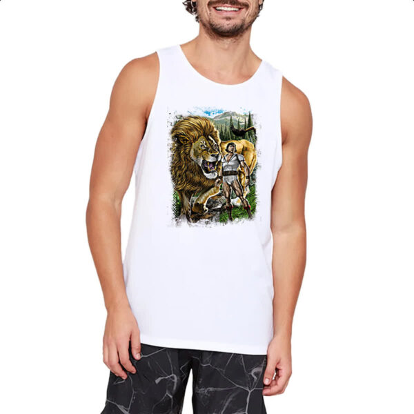 Camiseta Regata Nostalgia Sansao e Golias 2 - Imagem 2