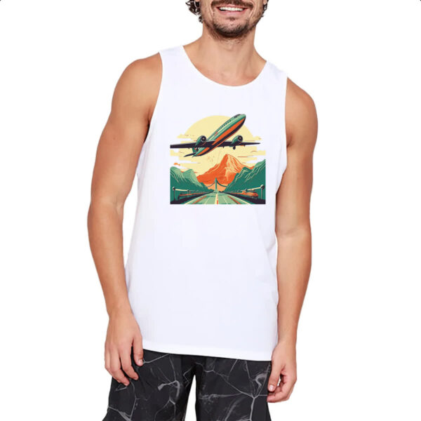 Camiseta Regata Vintage Travel - Imagem 2