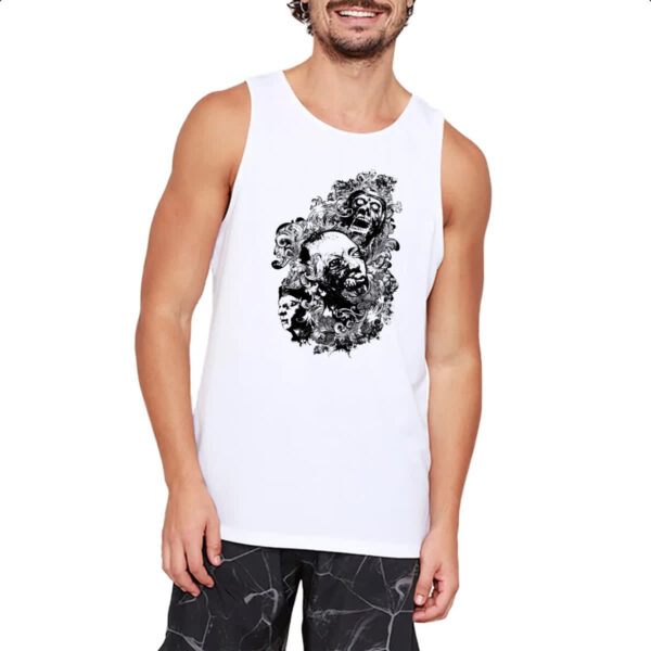 Camiseta Regata Zumbis psicodelico arte - Imagem 2