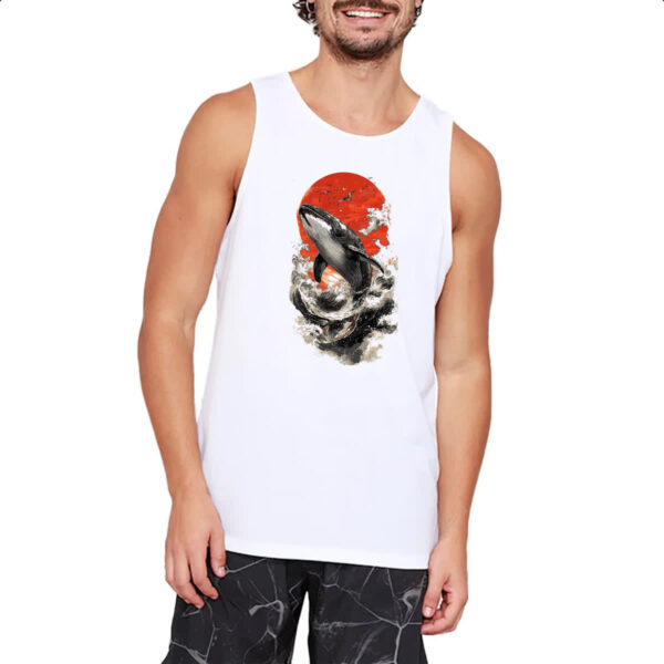 Camiseta Regata Baleia sunset japan - Imagem 2