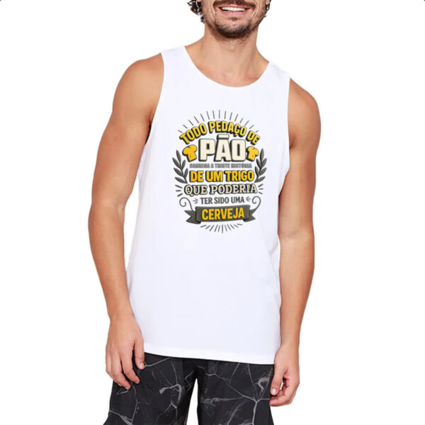 Camiseta Regata Todo pedaco de pao - Imagem 2