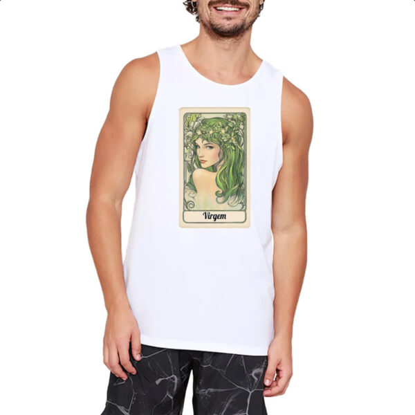 Camiseta Regata Carta Taro Signo Virgem - Imagem 2