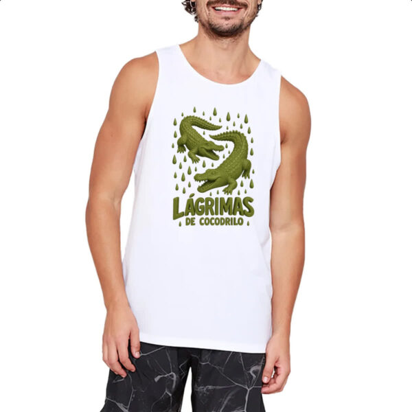 Camiseta Regata Lagrimas de Crocodilo - Imagem 2