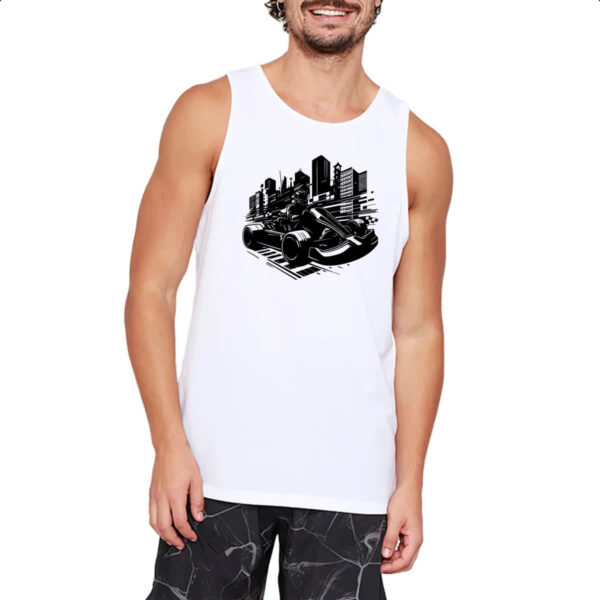 Camiseta Regata Carrinho Kart Urbano - Imagem 2