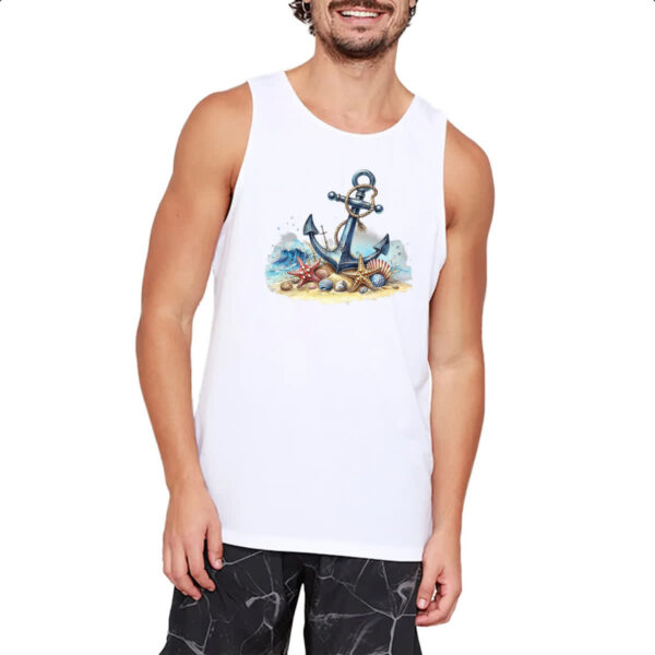 Camiseta Regata Ancora travel art - Imagem 2