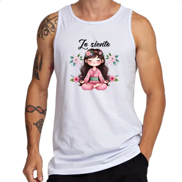 Camiseta Regata Yoga Girl Lo Siento - Imagem 3