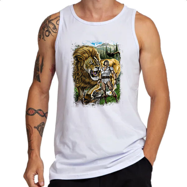 Camiseta Regata Nostalgia Sansao e Golias 2 - Imagem 3