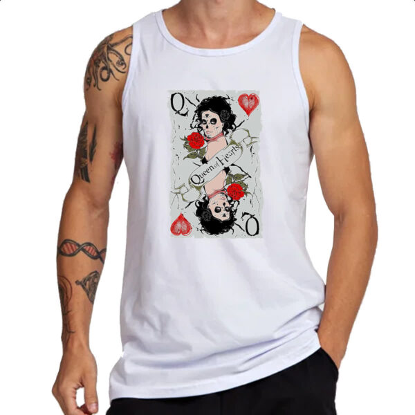 Camiseta Regata Carta Rainha Catrina - Imagem 3