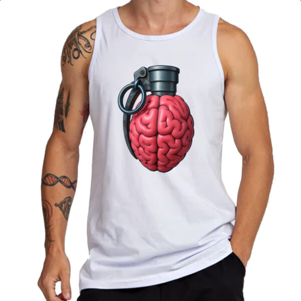 Camiseta Regata Cerebro granada - Imagem 3