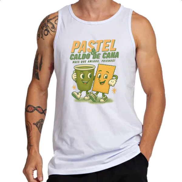 Camiseta Regata Pastel e Caldo de Cana - Imagem 3