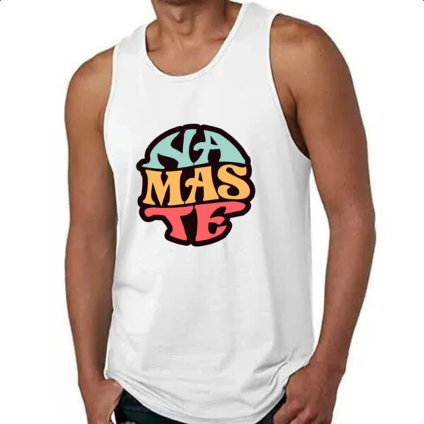 Camiseta Regata Namaste Round Circle - Imagem 4