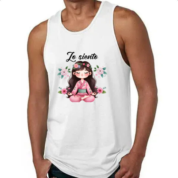 Camiseta Regata Yoga Girl Lo Siento - Imagem 4