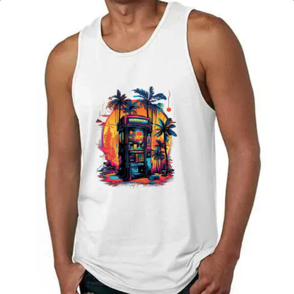 Camiseta Regata Vintage Jukeboxes - Imagem 4
