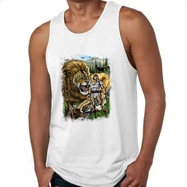 Camiseta Regata Nostalgia Sansao e Golias 2 - Imagem 4