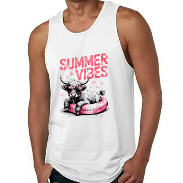 Camiseta Regata Vaquinha Summer Vibes - Imagem 4