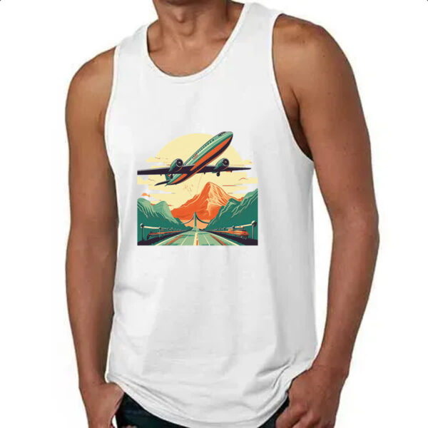 Camiseta Regata Vintage Travel - Imagem 4