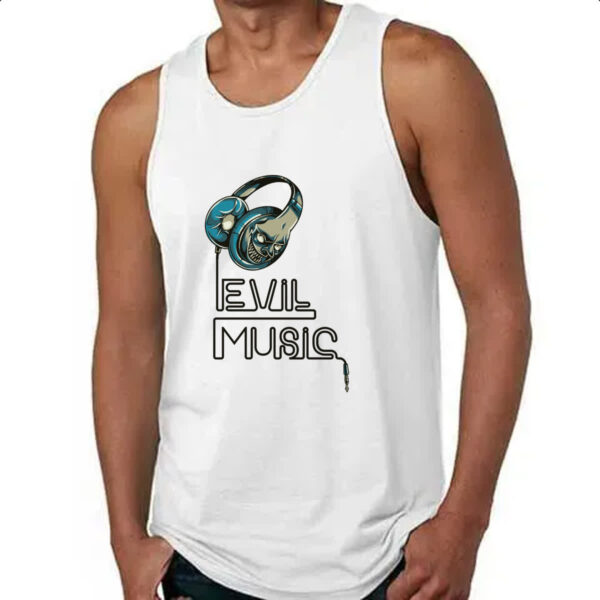 Camiseta Regata Evil Music - Imagem 4
