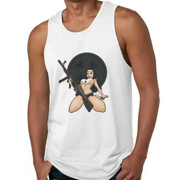 Camiseta Regata Freira Guerrilheira - Imagem 4