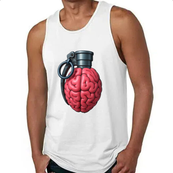 Camiseta Regata Cerebro granada - Imagem 4