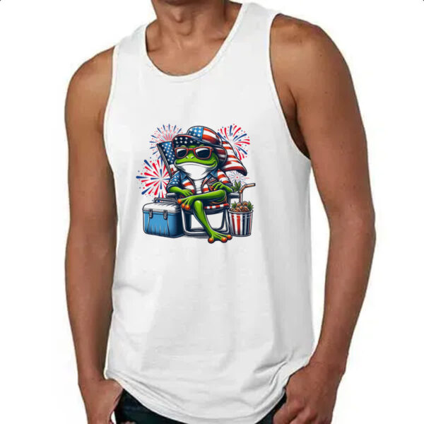 Camiseta Regata Sapo Independencia EUA - Imagem 4