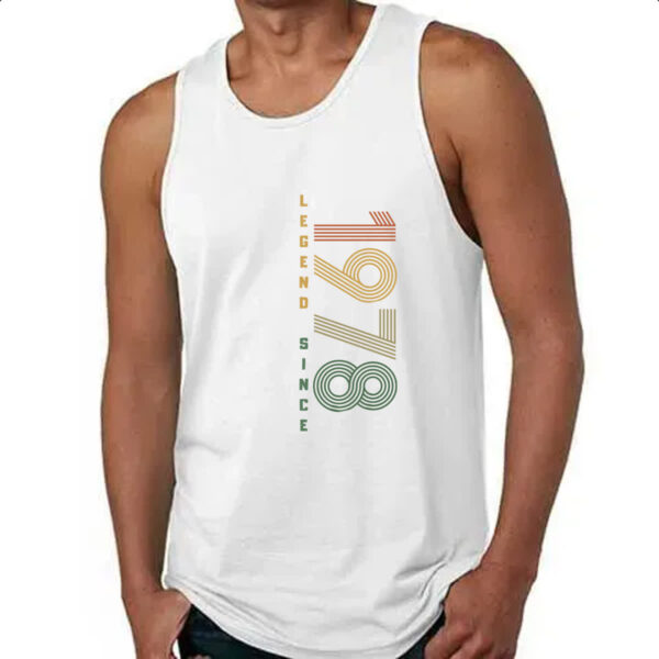 Camiseta Regata Legend Since 1978 - Imagem 4