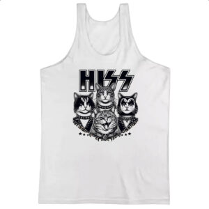 Camiseta Regata HISS Gatos do Rock