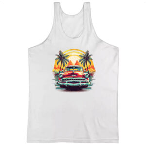 Camiseta Regata Vintage Carro Classico 05