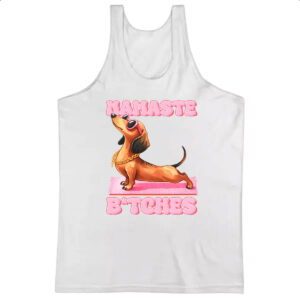 Camiseta Regata Namaste Dachshund