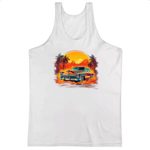 Camiseta Regata Vintage Carro Classico 07