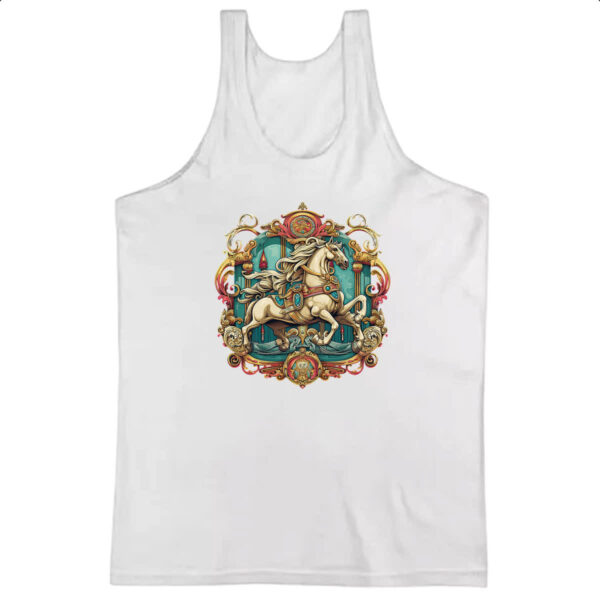 Camiseta Regata Vintage Carrossel