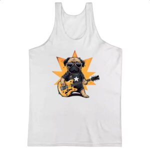 Camiseta Regata Pug Star