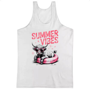 Camiseta Regata Vaquinha Summer Vibes