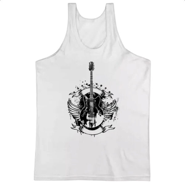 Camiseta Regata Guitarra asas vintage