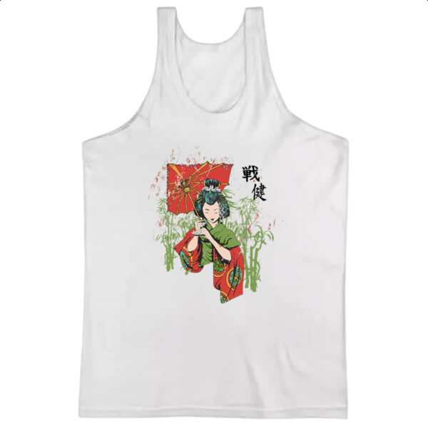 Camiseta Regata Geisha Japao Diva