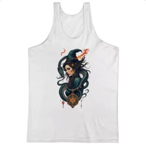 Camiseta Regata Feiticeira e a serpente